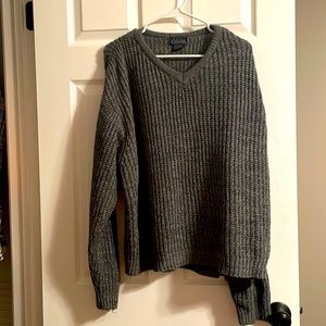 Gray sweater